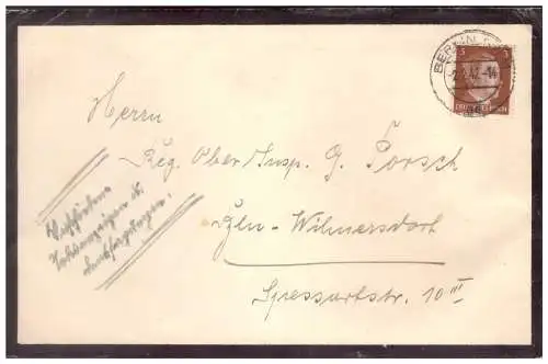 Deutsches Reich  Rundstempel (Datum und/oder Ort klar)