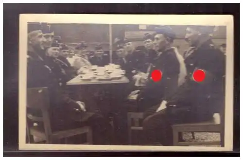 [Ansichtskarte] Dt- Reich (021039) Propagandafotokarte Deutsche Arbeitsfront bei Kaffee und Kuchen, ungebraucht, wo ist nicht bekannt. 