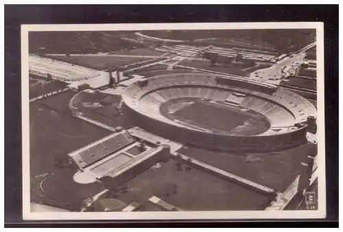 [Propagandapostkarte] DT- Reich (021176) Propagandakarte Olympia-Postkarte Berlin, Reichssportfeld, Olympia Stadion, gel. SST Berlin 7.8.1936. 