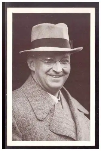 [Propagandapostkarte] Sudetenland (021207) Propagandakarte Konrad Henlein, blanco gestempelt  Befreiungsstempel Iglau ist frei gest am 15.3.39. 