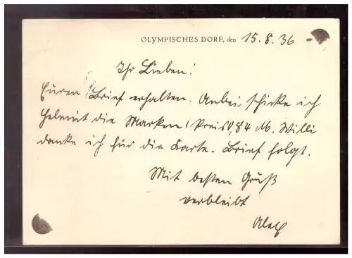 Deutsches Reich  Rundstempel (Datum und/oder Ort klar)
