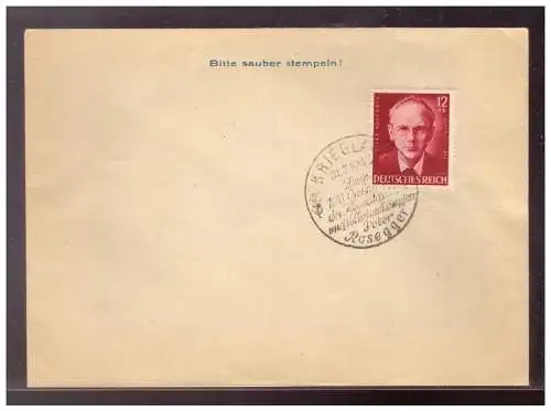 Deutsches Reich  Rundstempel (Datum und/oder Ort klar)