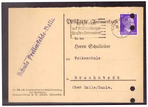 Deutsches Reich  Rundstempel (Datum und/oder Ort klar)