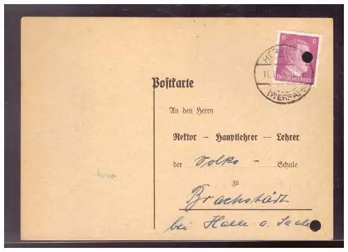 Deutsches Reich  Rundstempel (Datum und/oder Ort klar)