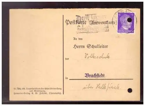 Deutsches Reich  Rundstempel (Datum und/oder Ort klar)