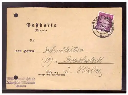 Deutsches Reich  Rundstempel (Datum und/oder Ort klar)