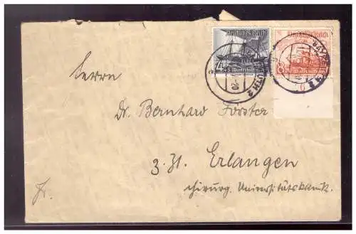 Deutsches Reich  Rundstempel (Datum und/oder Ort klar)