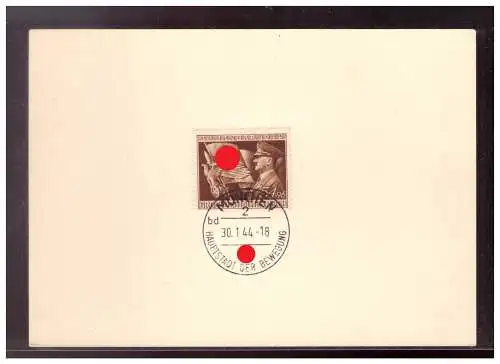 Deutsches Reich  Rundstempel (Datum und/oder Ort klar)