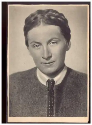 [Propagandapostkarte] Dt- Reich (021448) Propagandakarte NS Frauenkalender 1940, Reichs Frauen Führerin Gertrund Scholz- Klink, ungebraucht. 