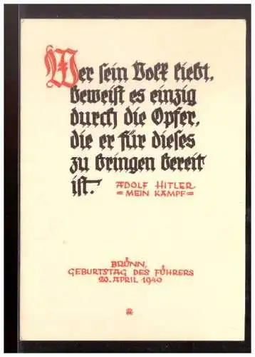Bes. 2. Wk. Böhmen/M.  Rundstempel (Datum und/oder Ort klar)