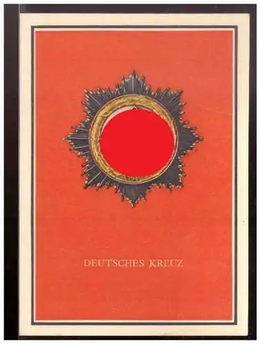 [Propagandapostkarte] Dt- Reich (021536) Propaganda Kriegsorden des Gr0ssdeutschen Reiches, Deutsches Kreuz, ungebraucht. 