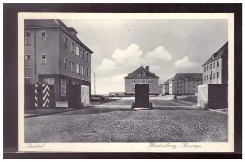 [Propagandapostkarte] Dt- Reich (021631) Propaganda Stendal, Hindenburg Kaserne, ungebraucht. 