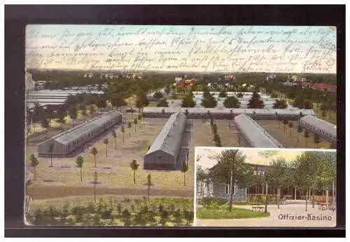 [Propagandapostkarte] DT-Reich (021795) Propaganda , Munster Lager, Offiziers- Kasino, Rückseite ohne AK Einteilung. 