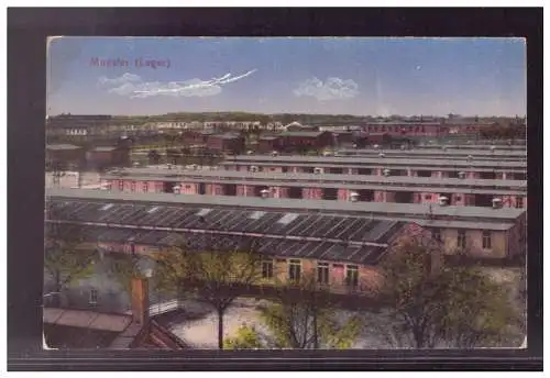 [Propagandapostkarte] DT-Reich (021800) Propaganda AK, Munster (Lager), ungebraucht. 