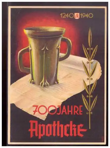 Bes. 2. Wk. Böhmen/M.  Rundstempel (Datum und/oder Ort klar)