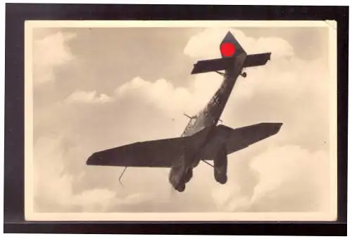 [Propagandapostkarte] Dt- Reich (021857) Propagandakarte, Unsere Luftwaffe, Sturzkampfbomber Ju 87, gelaufen Berlin mit Feldpost am 2.1.1940. 