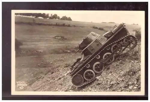 [Propagandapostkarte] Dt- Reich (021898) Propagandakarte, Unsere Wehrmacht, Panzer, gelaufen Feldpost Donaueschingen 20.9.1940. 