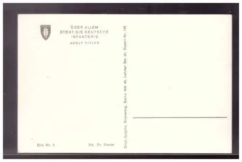 [Propagandapostkarte] Dt- Reich (021929) Propagandakarte, Infaterie- Gebirgsjäger, Schweres Maschinengewehr unserer...., ungebraucht. 