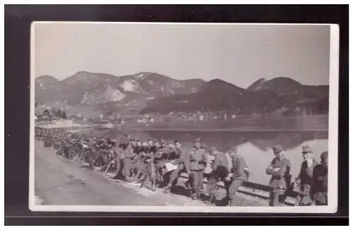 [Propagandapostkarte] Dt- Reich (021955) Propaganda AK, Gebirgsjäger bei der Rast/ Pause, ungebraucht. 