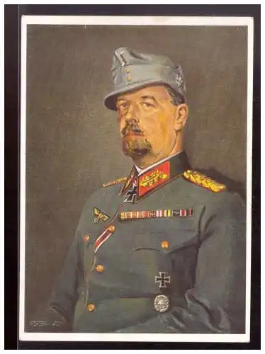 [Propagandapostkarte] Dt- Reich (021958) Propaganda AK, Generalmajor Julius Ringel, Künstlerkarte, ungebraucht. 