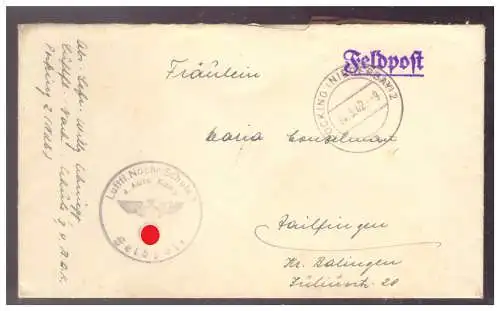Deutsches Reich  Rundstempel (Datum und/oder Ort klar)