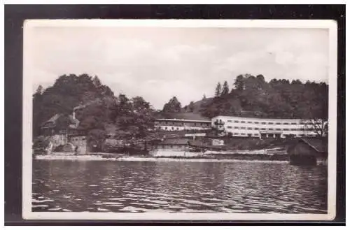 [Propagandapostkarte] Dt- Reich (022086) AK Kochel a. See, NSKK Schule (Gebirgsmotorsportschule) General Ritter v. Epp, ungebraucht. 