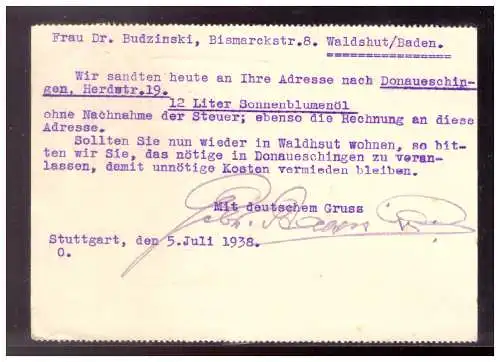 Deutsches Reich  Rundstempel (Datum und/oder Ort klar)