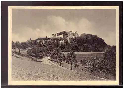 [Propagandapostkarte] Dt- Reich (022142) AK Gauschule des NSB , Schloß Kapfenburg über Aalen - Württemberg, ungebraucht. 
