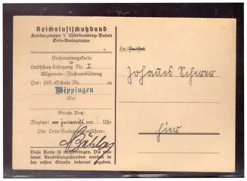 Deutsches Reich  Rundstempel (Datum und/oder Ort klar)