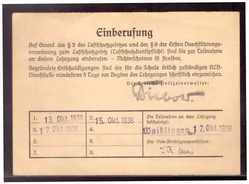 Deutsches Reich  Rundstempel (Datum und/oder Ort klar)