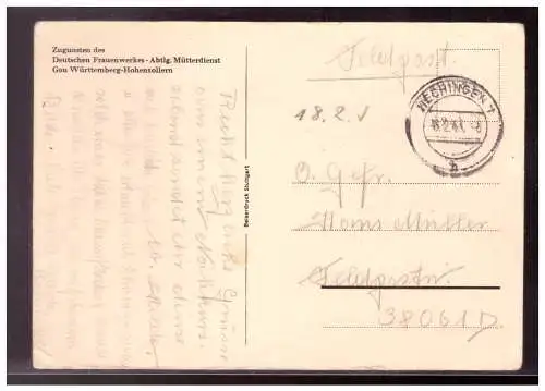 Deutsches Reich  Rundstempel (Datum und/oder Ort klar)