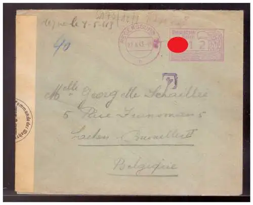 Deutsches Reich  Rundstempel (Datum und/oder Ort klar)