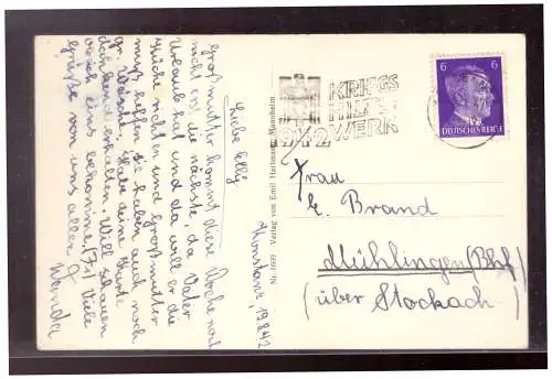 Deutsches Reich  Rundstempel (Datum und/oder Ort klar)