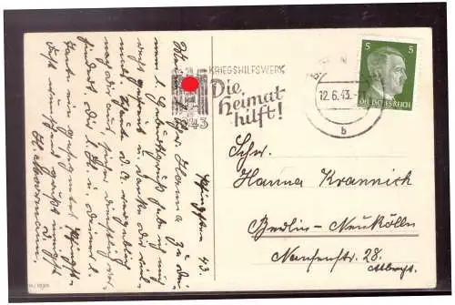 Deutsches Reich  Rundstempel (Datum und/oder Ort klar)