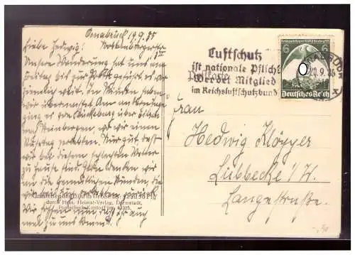 Deutsches Reich  Rundstempel (Datum und/oder Ort klar)