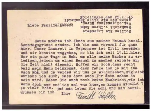 All. Bes. Bizone  Rundstempel (Datum und/oder Ort klar)