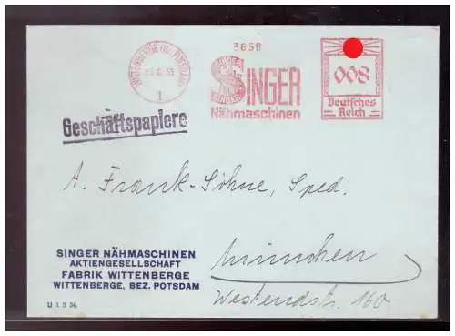 Deutsches Reich  Rundstempel (Datum und/oder Ort klar)