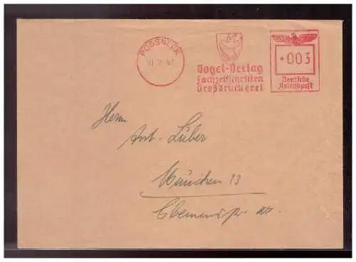 Deutsches Reich  Rundstempel (Datum und/oder Ort klar)