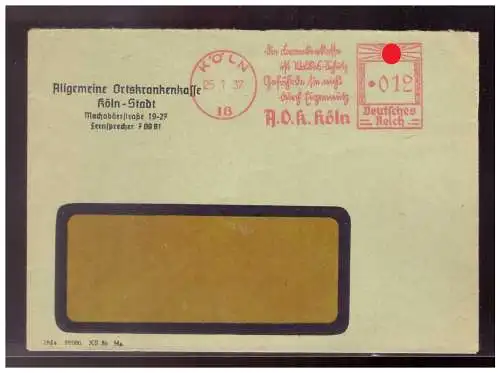 Deutsches Reich  Rundstempel (Datum und/oder Ort klar)