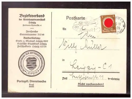 Deutsches Reich  Rundstempel (Datum und/oder Ort klar)