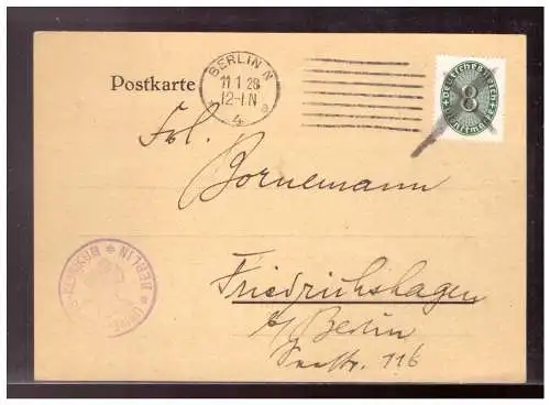 Deutsches Reich  Rundstempel (Datum und/oder Ort klar)