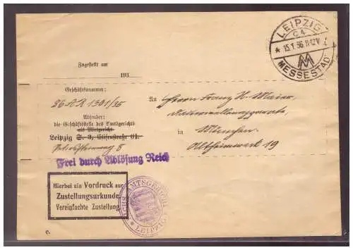 Deutsches Reich  Rundstempel (Datum und/oder Ort klar)