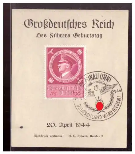 Deutsches Reich  Rundstempel (Datum und/oder Ort klar)