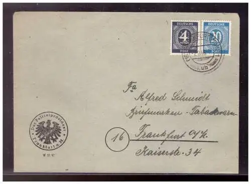 All. Bes. Gem.-Ausg.  Rundstempel (Datum und/oder Ort klar)