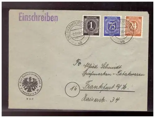 All. Bes. Gem.-Ausg.  Rundstempel (Datum und/oder Ort klar)