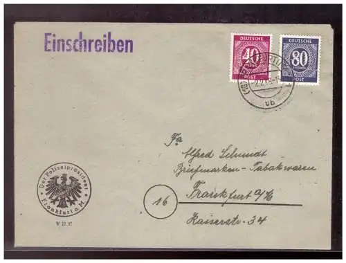 All. Bes. Gem.-Ausg.  Rundstempel (Datum und/oder Ort klar)