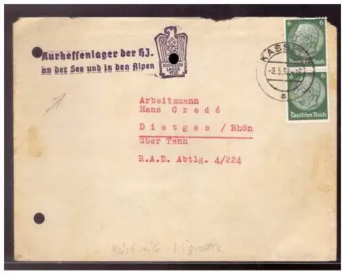 Deutsches Reich  Rundstempel (Datum und/oder Ort klar)