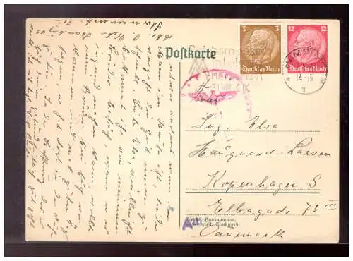 Deutsches Reich  Rundstempel (Datum und/oder Ort klar)