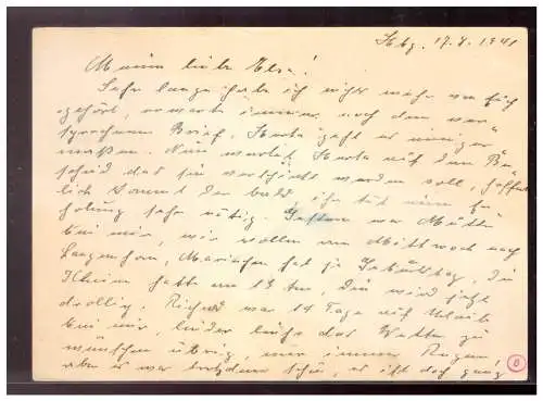 Deutsches Reich  Rundstempel (Datum und/oder Ort klar)