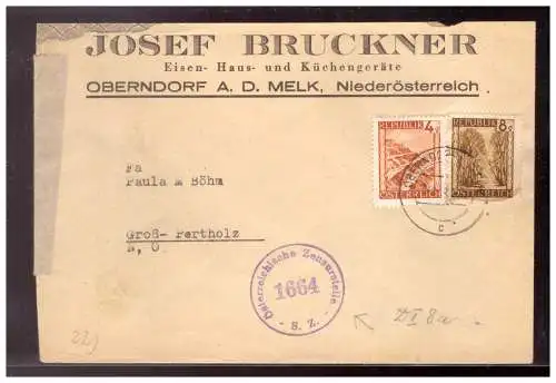 Österreich  Rundstempel (Datum und/oder Ort klar)